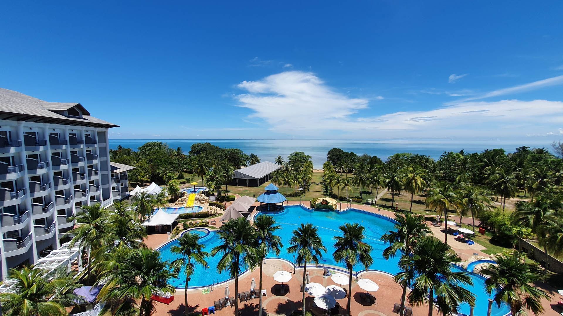 The best pool at the Thistle Port Dickson Resort