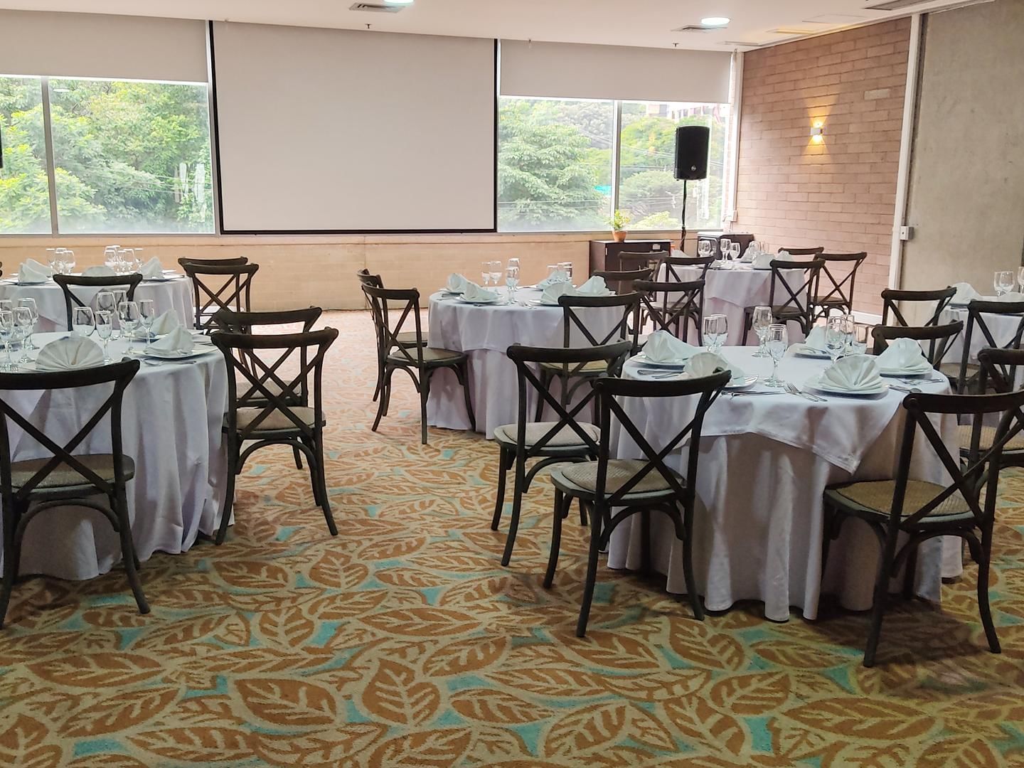 Banquet set-up in Pacifico at Diez Hotel Categoría
