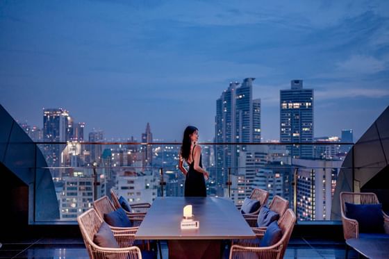 Cooling Tower Rooftop Bar at Carlton Hotel Bangkok Sukhumvit