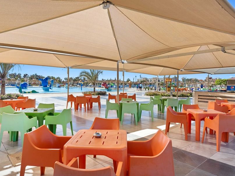 La Veranda Bar at Pickalbatros Aqua Park Resort in Sharm El Sheikh