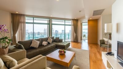 Chatrium Residence Riverside Bangkok Three-Bedroom Apartment