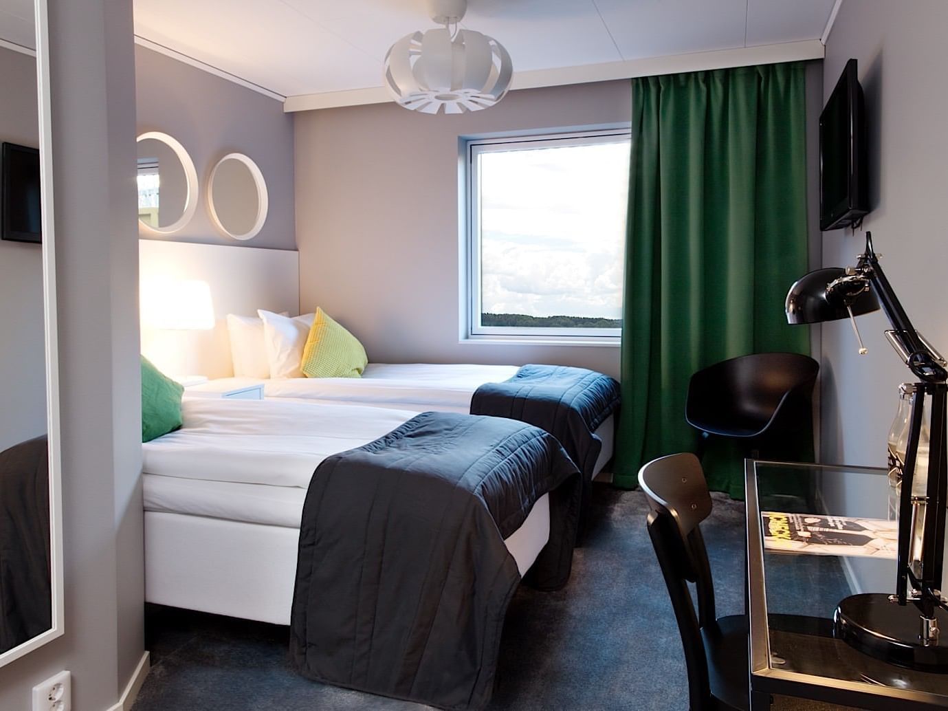 Comfort Twin Room at Welcome Hotel in Järfälla, Sweden