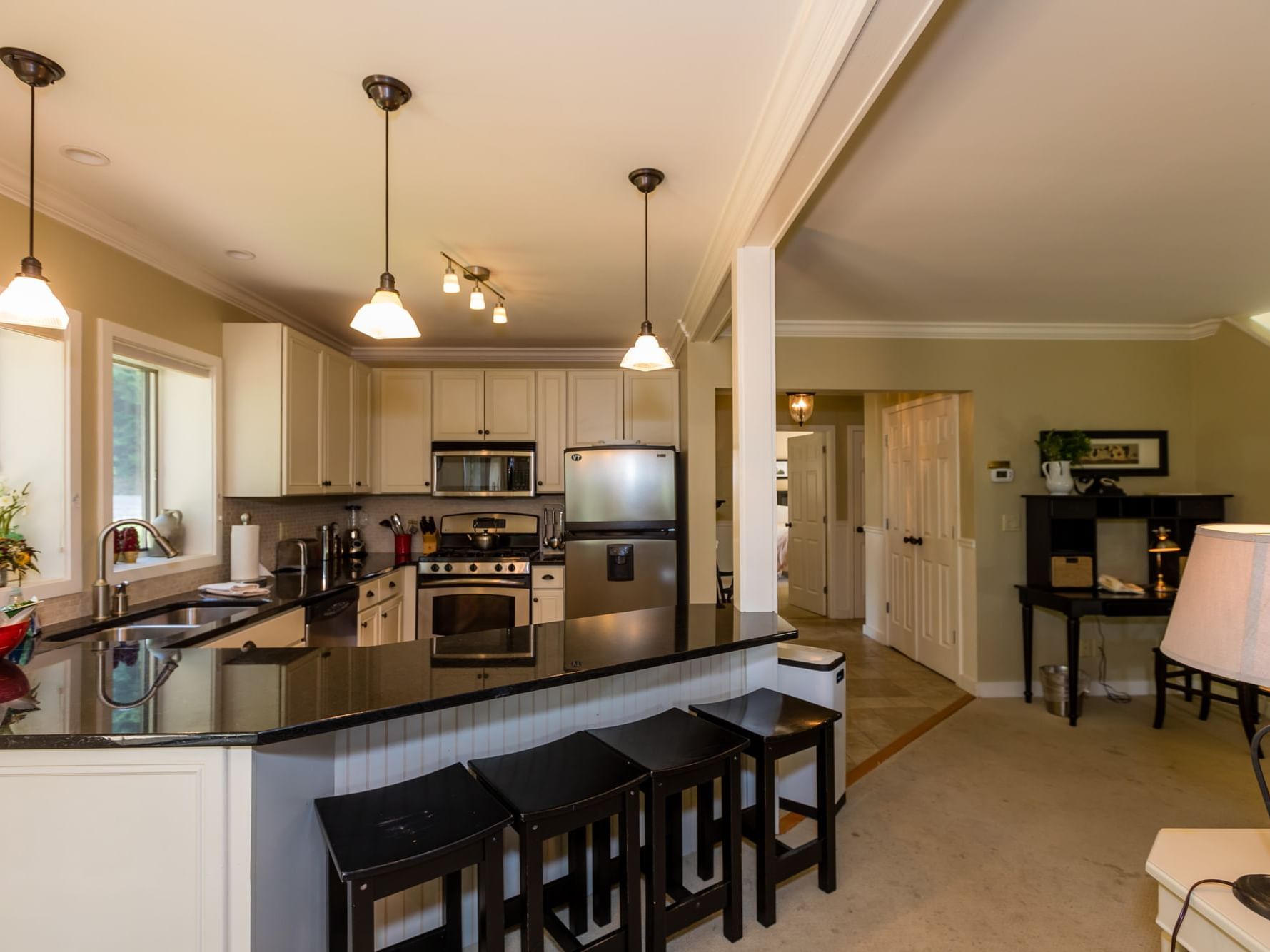 Pantry area in the Resort Home 450A at Topnotch Stowe Resort