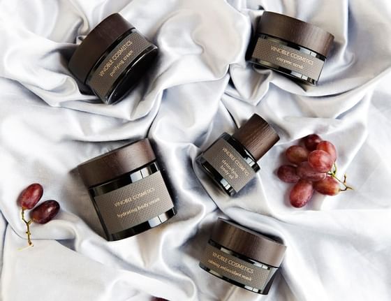 Beauty Produkte im Lindenstöckl von Schloss Pichlarn