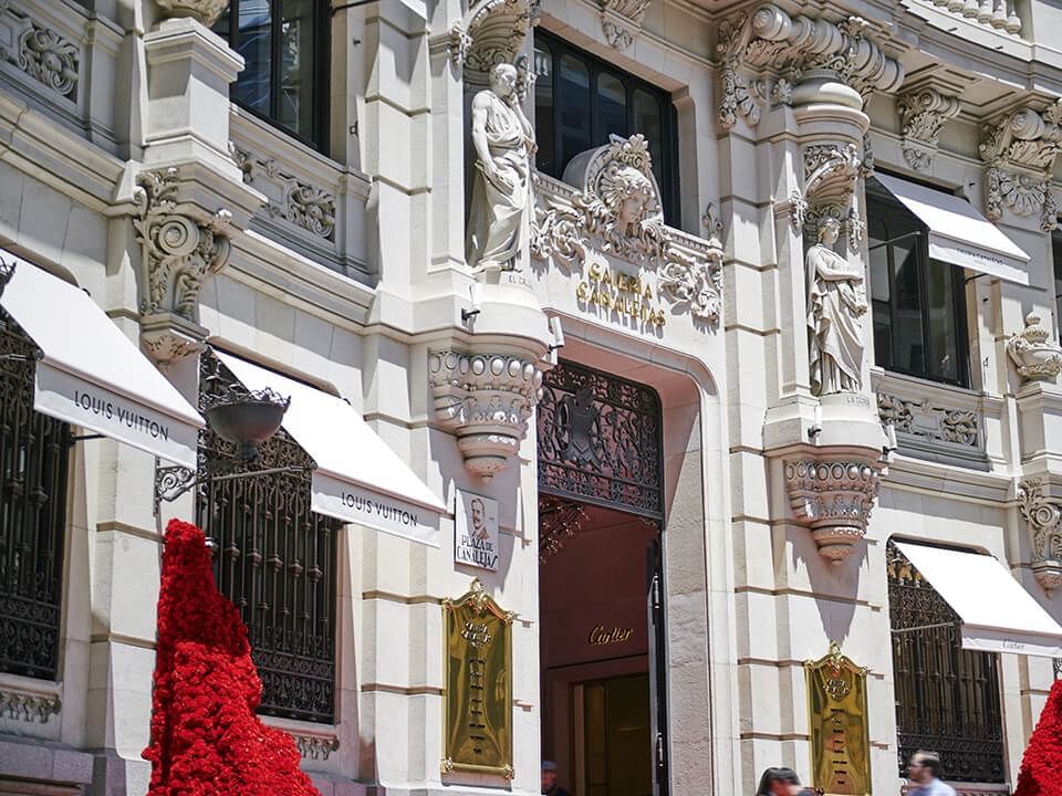 Louis Vuitton Canalejas Store in Madrid, Spain