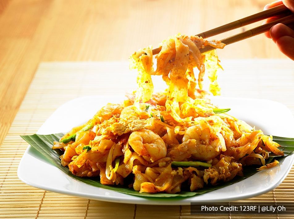 Char kway teow is considered by many to be the most iconic must try street food in Penang