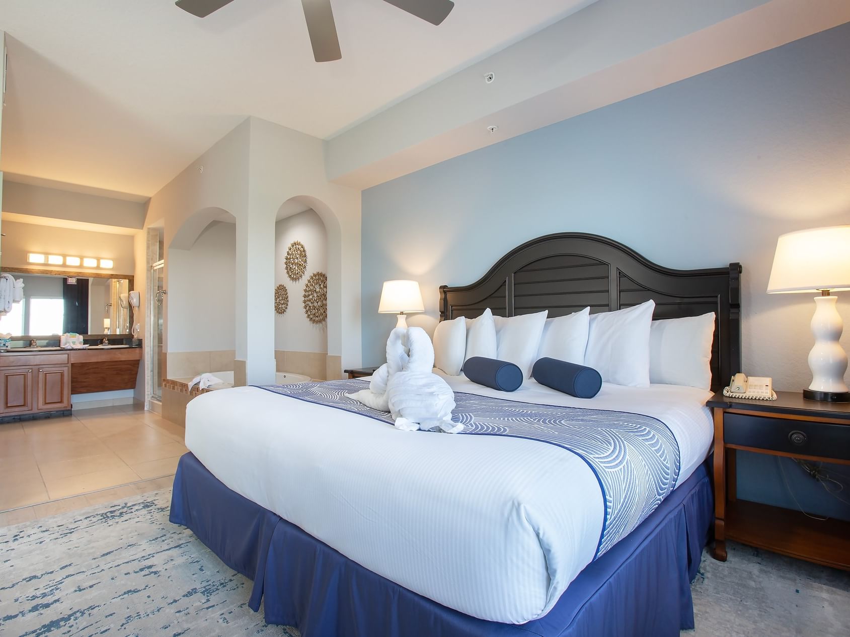 LBV Signature Collection - Primary Bedroom with Master Bath and Tile Flooring