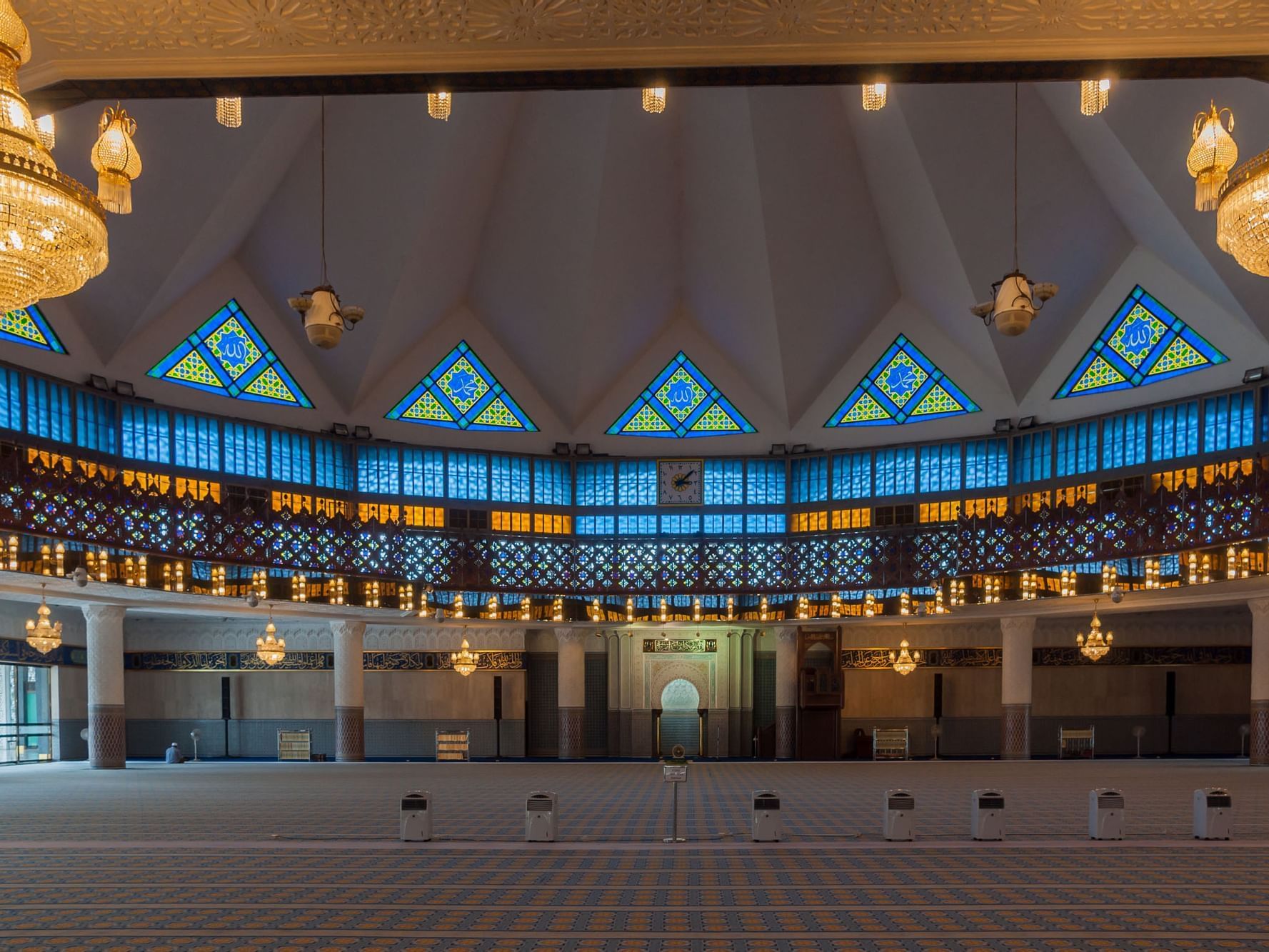 Interior of National Mosque near VE Hotel & Residence