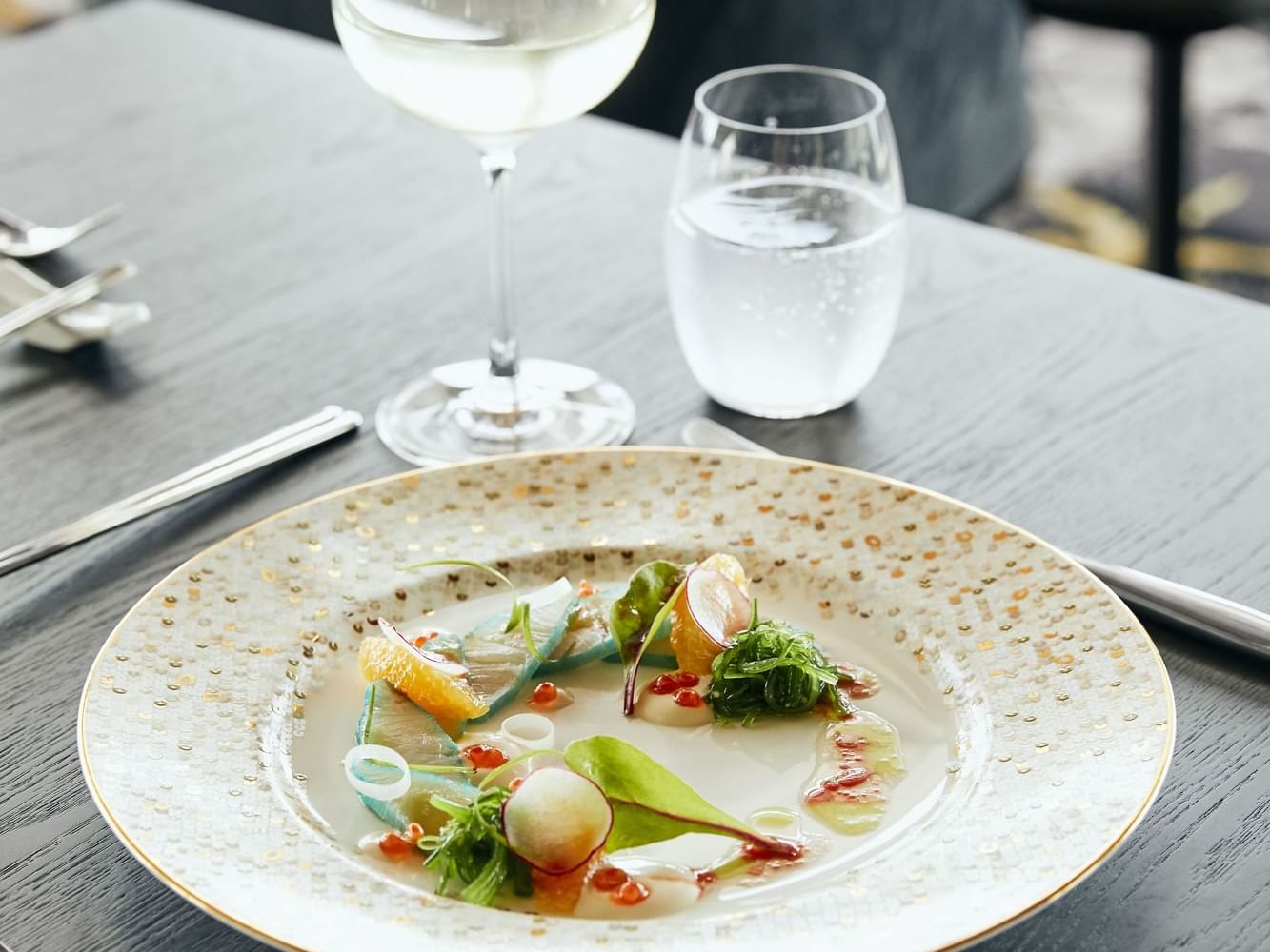 Dish served in Infinity Restaurant at Daydream Island Resort