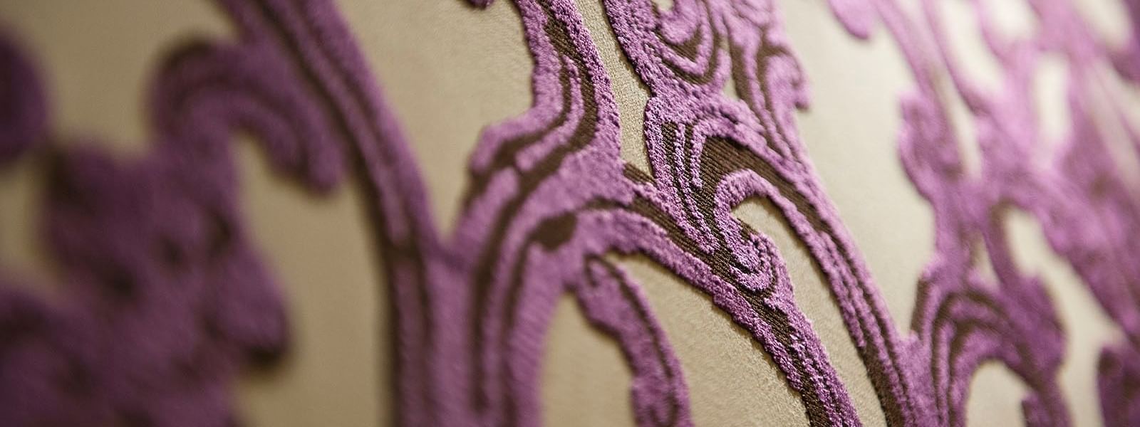 Closeup of Pillow decoration in Crown Spa at Crown Hotels Group