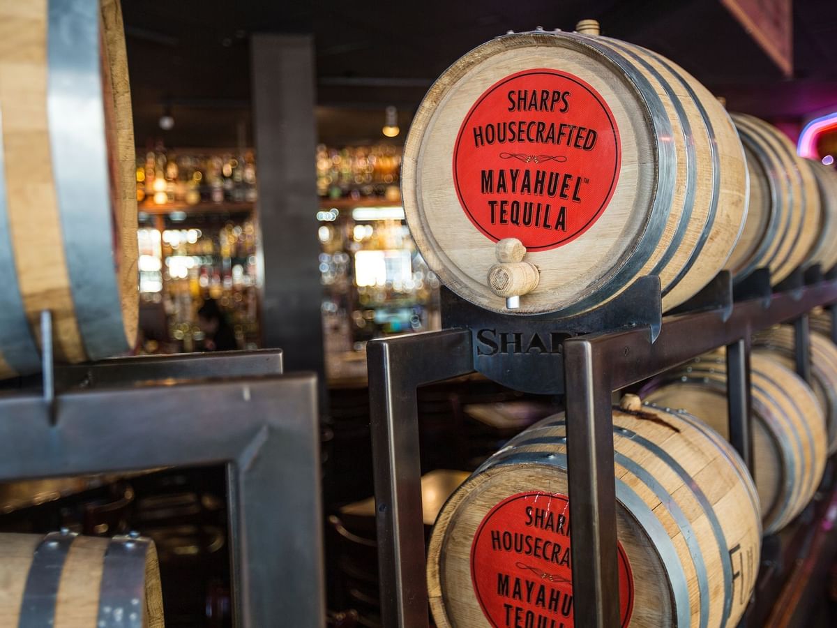 Tequila barrels