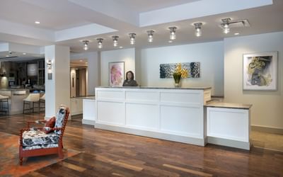 reception desk