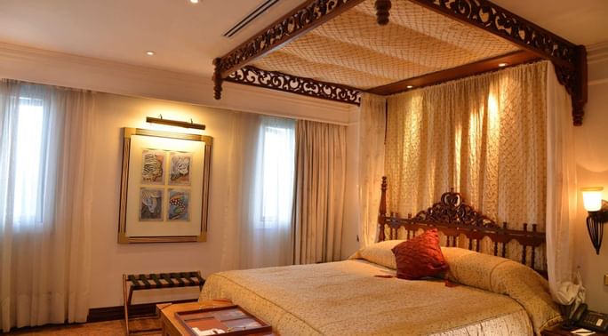Interior of The Deluxe Room at Polana Serena Hotel