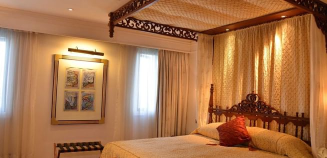Interior of The Deluxe Room at Polana Serena Hotel