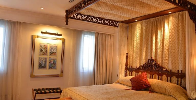 Interior of The Deluxe Room at Polana Serena Hotel