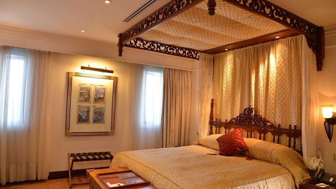 Interior of The Deluxe Room at Polana Serena Hotel