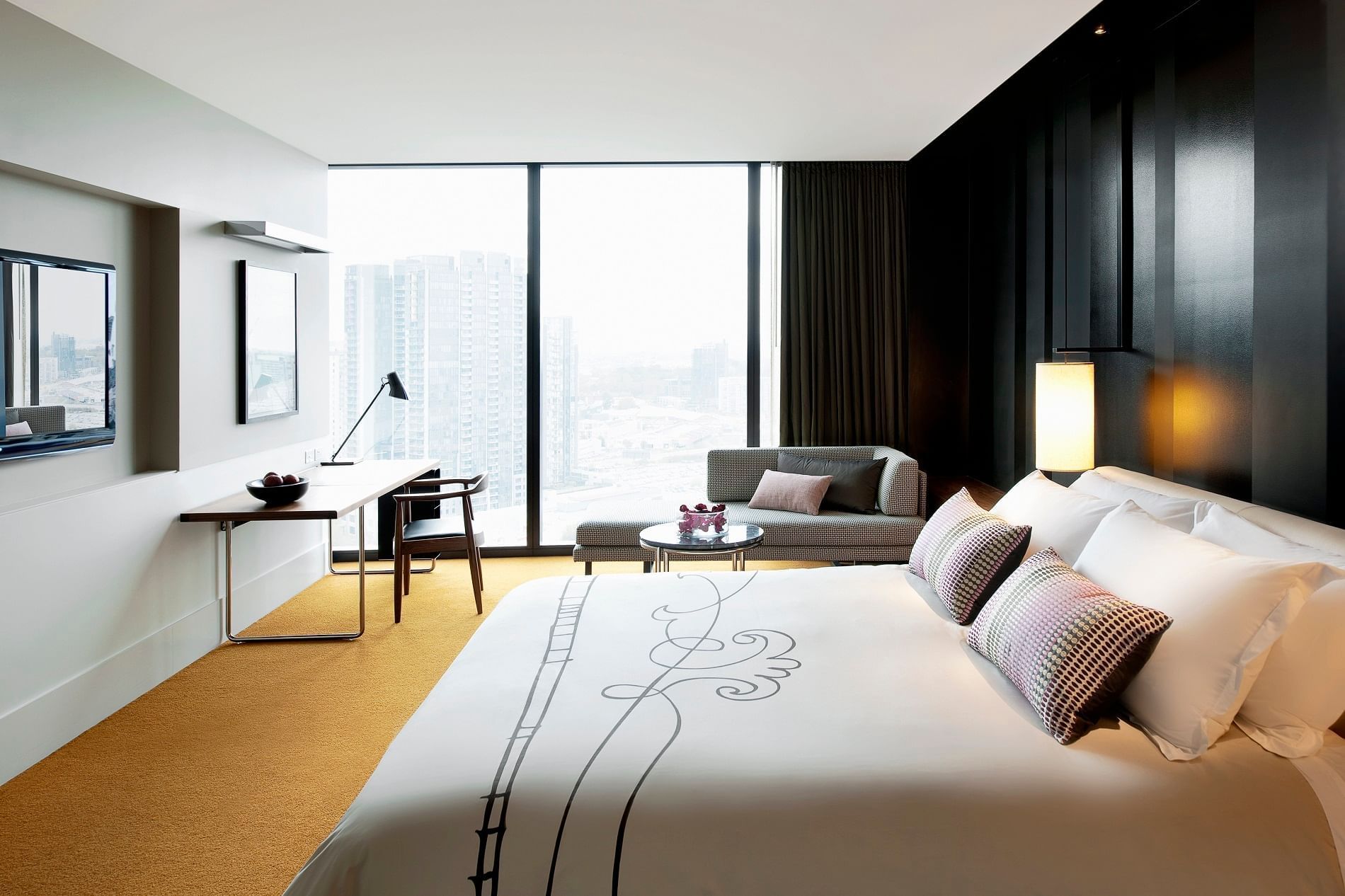 Luxe King Accommodation At Crown Metropol Melbourne