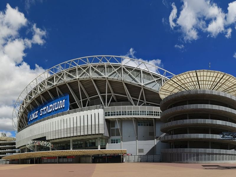 Exterior of Sydney Olympic Park near Mercure Sydney Parramatta