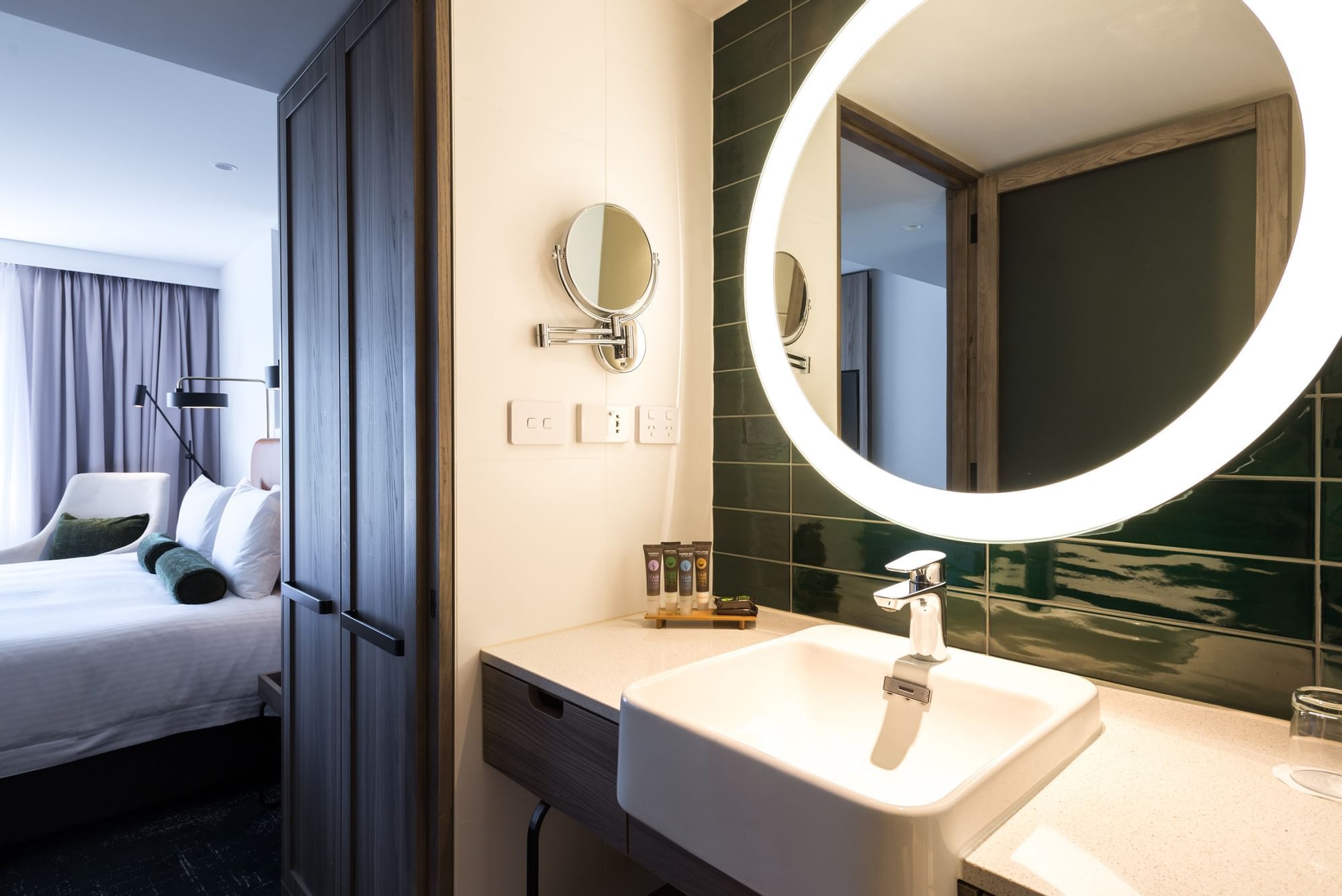 Bathroom in Superior Twin Room at Novotel Sydney Darling Square