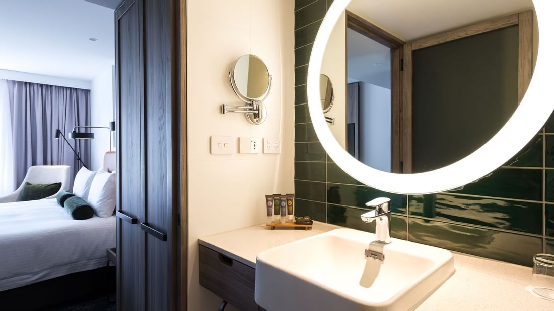 Executive King Room Bathroom at Novotel Sydney Darling Square