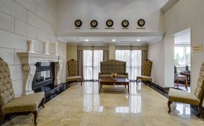 Lobby at Monte Carlo Inn Vaughan Suites