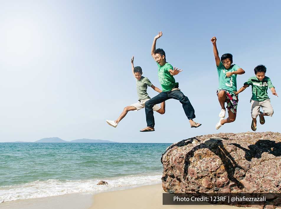 Port Dickson Beach Activities Kids
