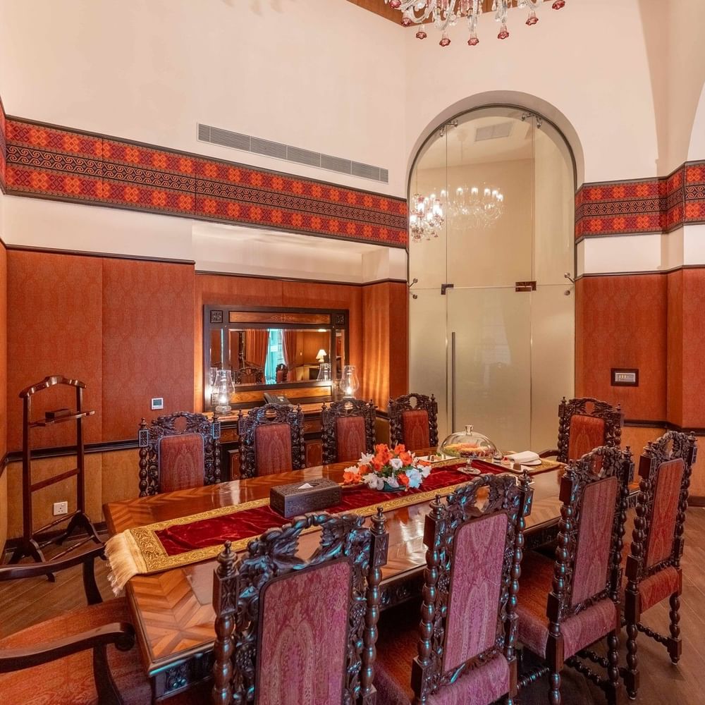 Presidential Suite Dining Area