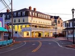 Main Street with Downtown York Shops & Cafés near Union Bluff Hotel