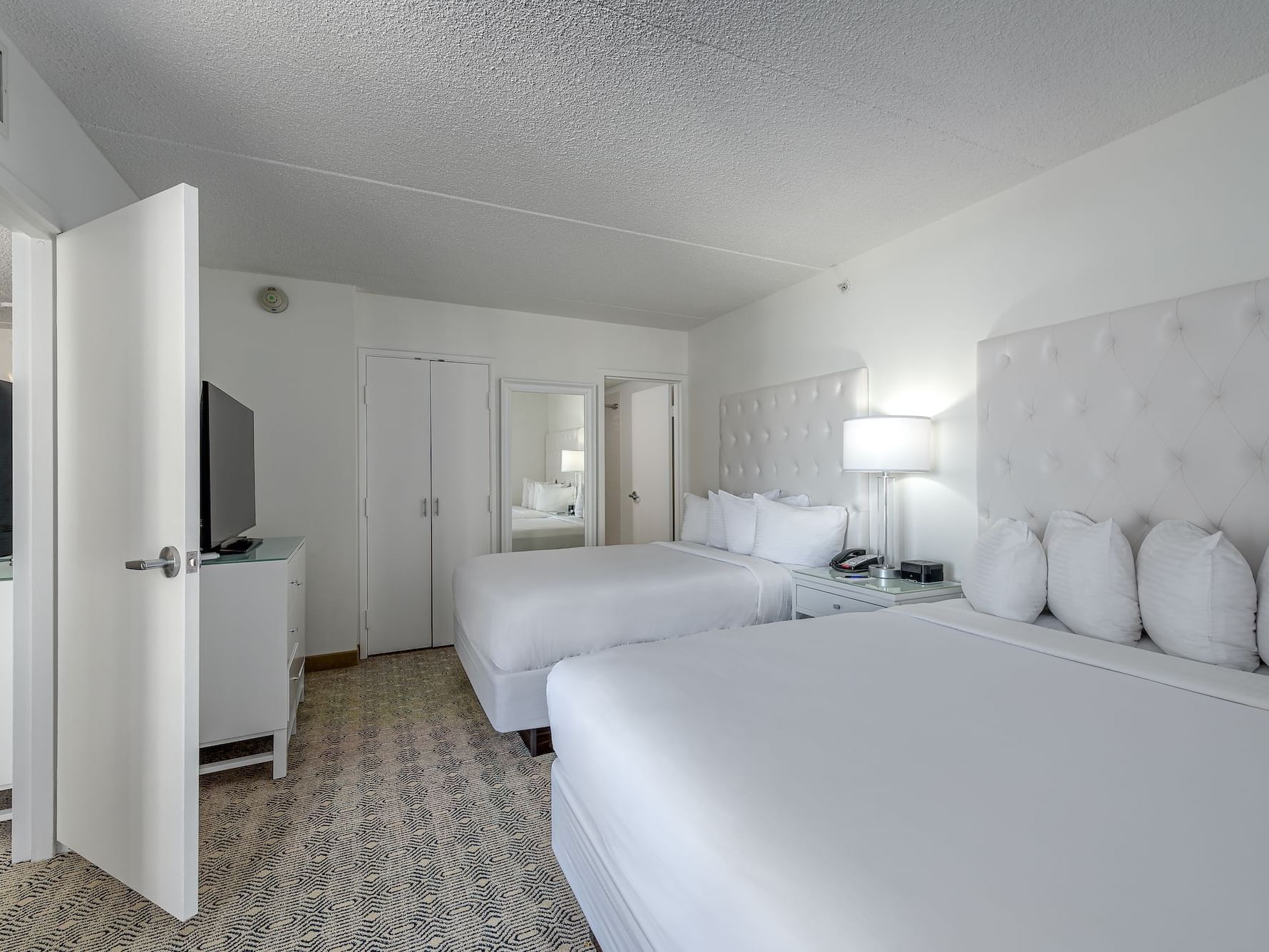 Two Double beds in Classic Double Suite at our Wildwood Crest hotel