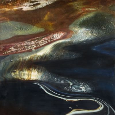 Fluid painting background Art at The Paramount Hotel Seattle