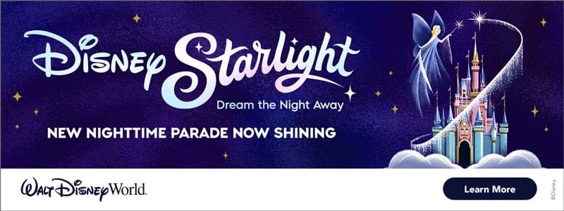 Nighttime Parade at Magic Kingdom now shining