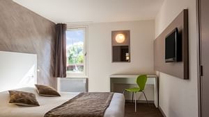 Bed&furinture in double comfort at Hotel Mulhouse East
