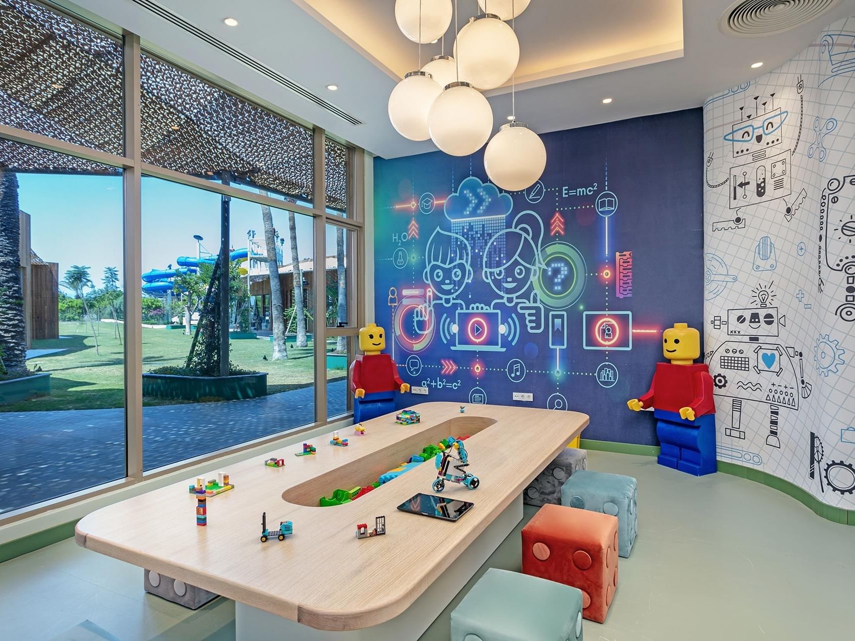 Play room arranged for children in Kikoa Kids Club at Titanic Deluxe Lara