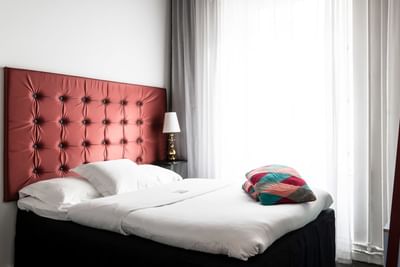 Bedroom at Hotel Flora in Gothenburg, Sweden