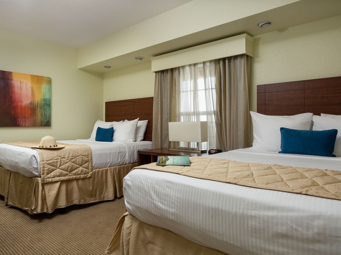 Three Bedroom Lock-Off Room with two beds at Mystic Dunes Resort
