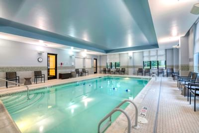 The indoor pool at The Portsmouth Collection