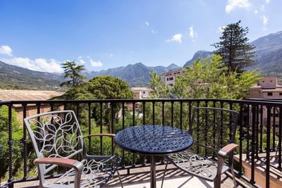 Balkon im Gran Hotel Sóller in Sóller, Mallorca