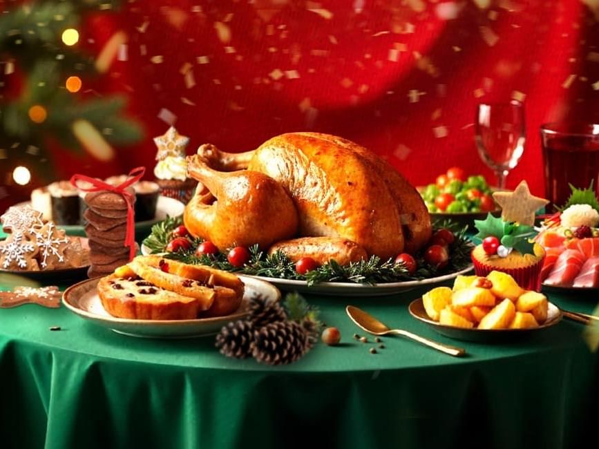 Christmas Eve & Christmas Day buffet dinner at Roselle Coffee House, Lexis Hibiscus PD