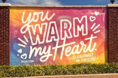 Artwork along Disney Springs Art Walk