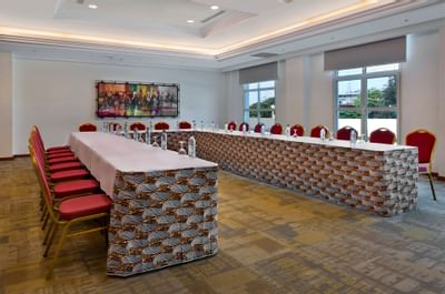 Salle événementielle de l'hôtel Azalai Cotonou