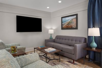 Living Room Area in Carlsbad Suite | Carlsbad by the Sea Hotel