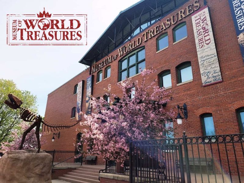 Museum of World Treasures exterior view in Wichita KS