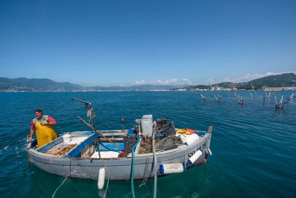 A fishing boat -   Grand Hotel Portovenere  
