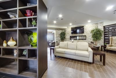 Lobby at Monte Carlo Inn Vaughan Suites