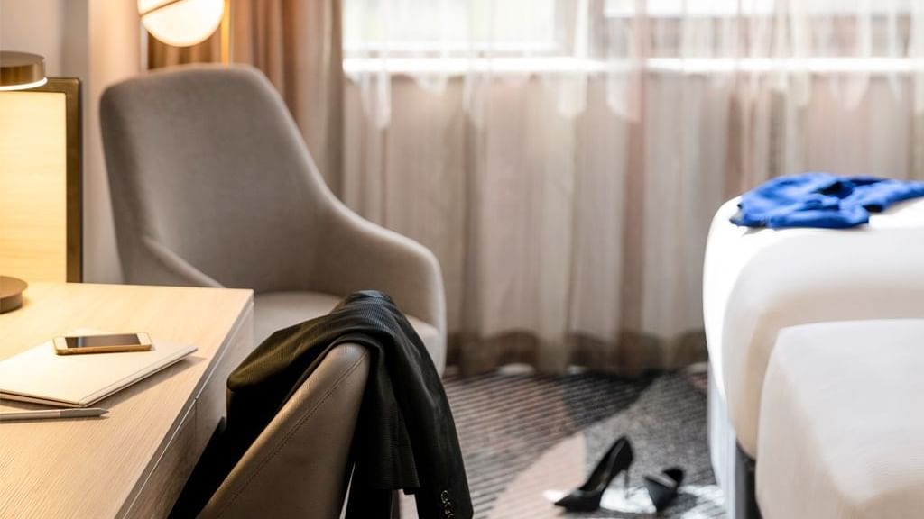 Standard Twin Room Close Up of Room Chair