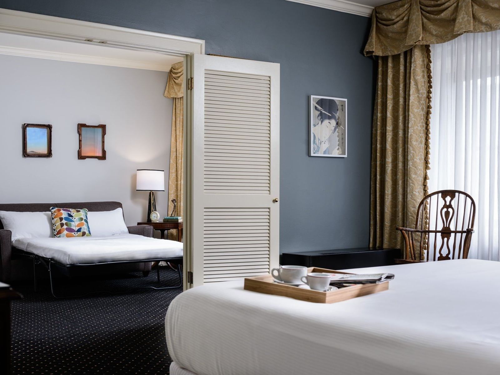 Sorrento Suite 2 Queens with queen beds at Hotel Sorrento