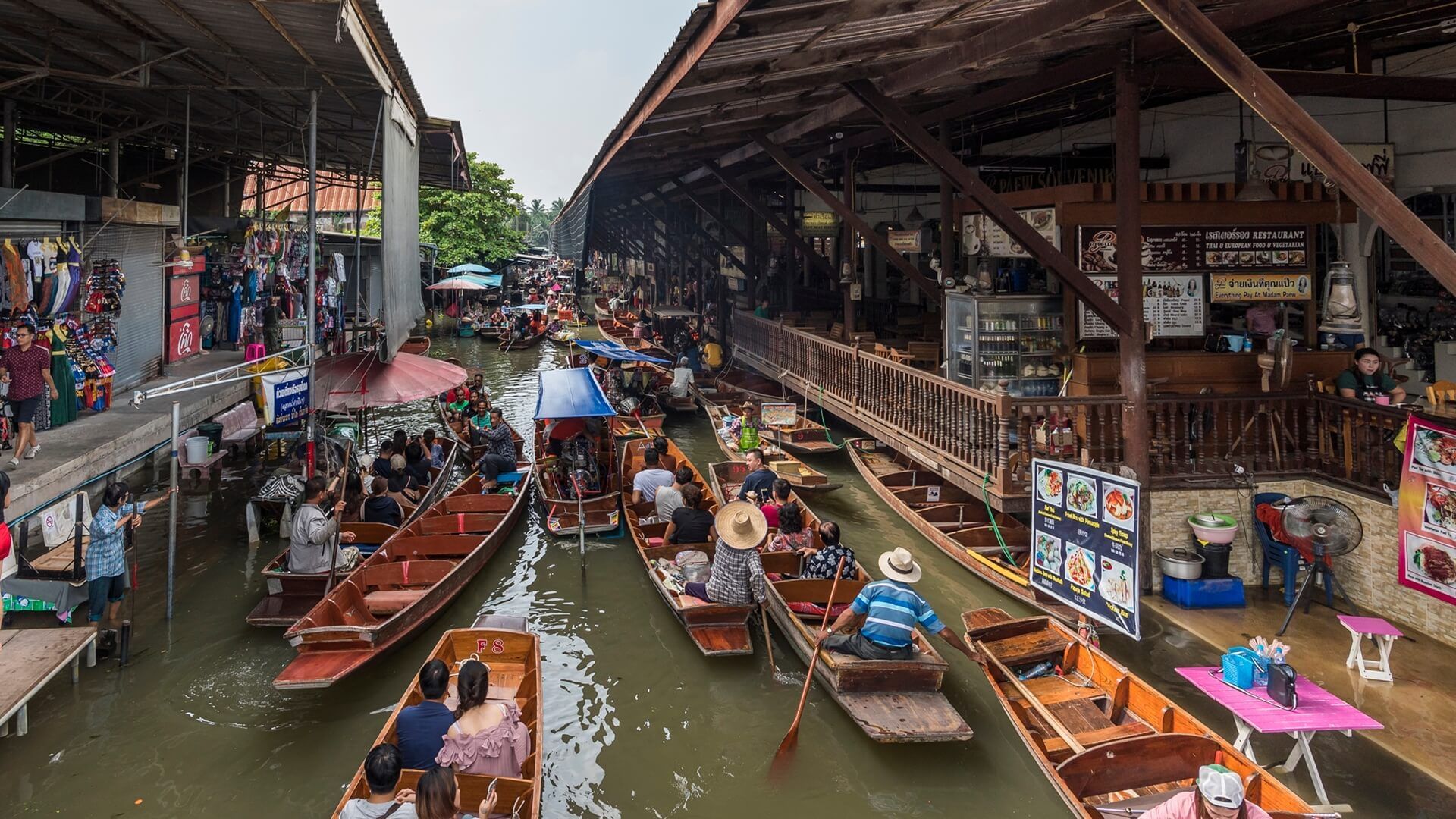 Damnoen Saduak Floating Market Tour | Chatrium Sathon