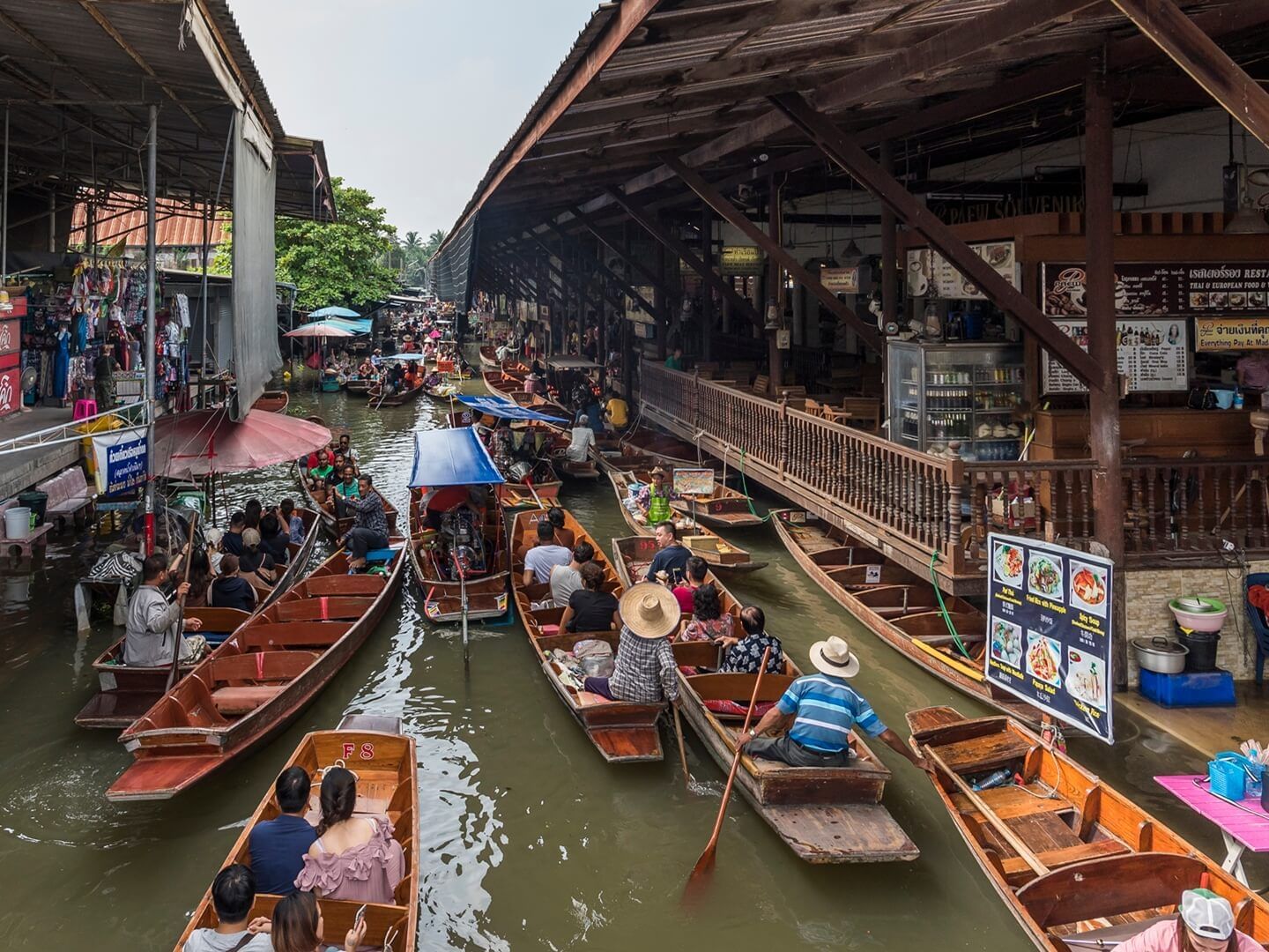 damnoen saduak floating market tour price