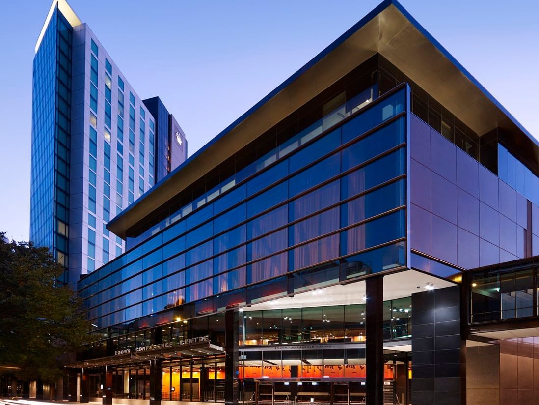 Exterior view of Conference Centre at Crown Hotel Melbourne