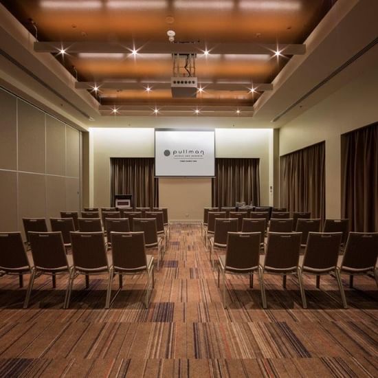 Theater-style conference hall at Pullman Sydney Olympic Park